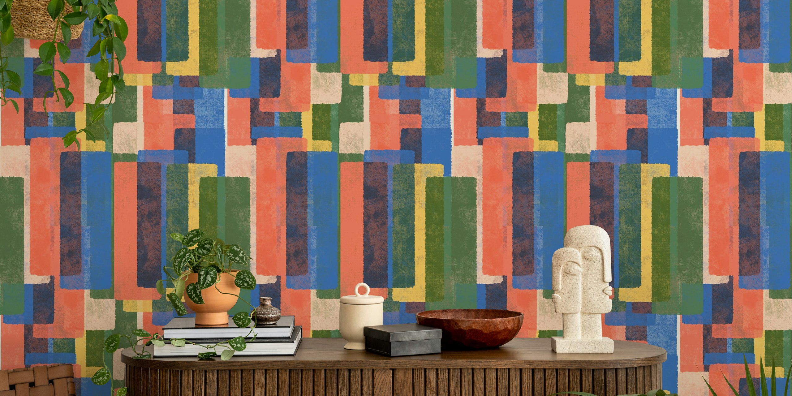 Design colorato mid-century