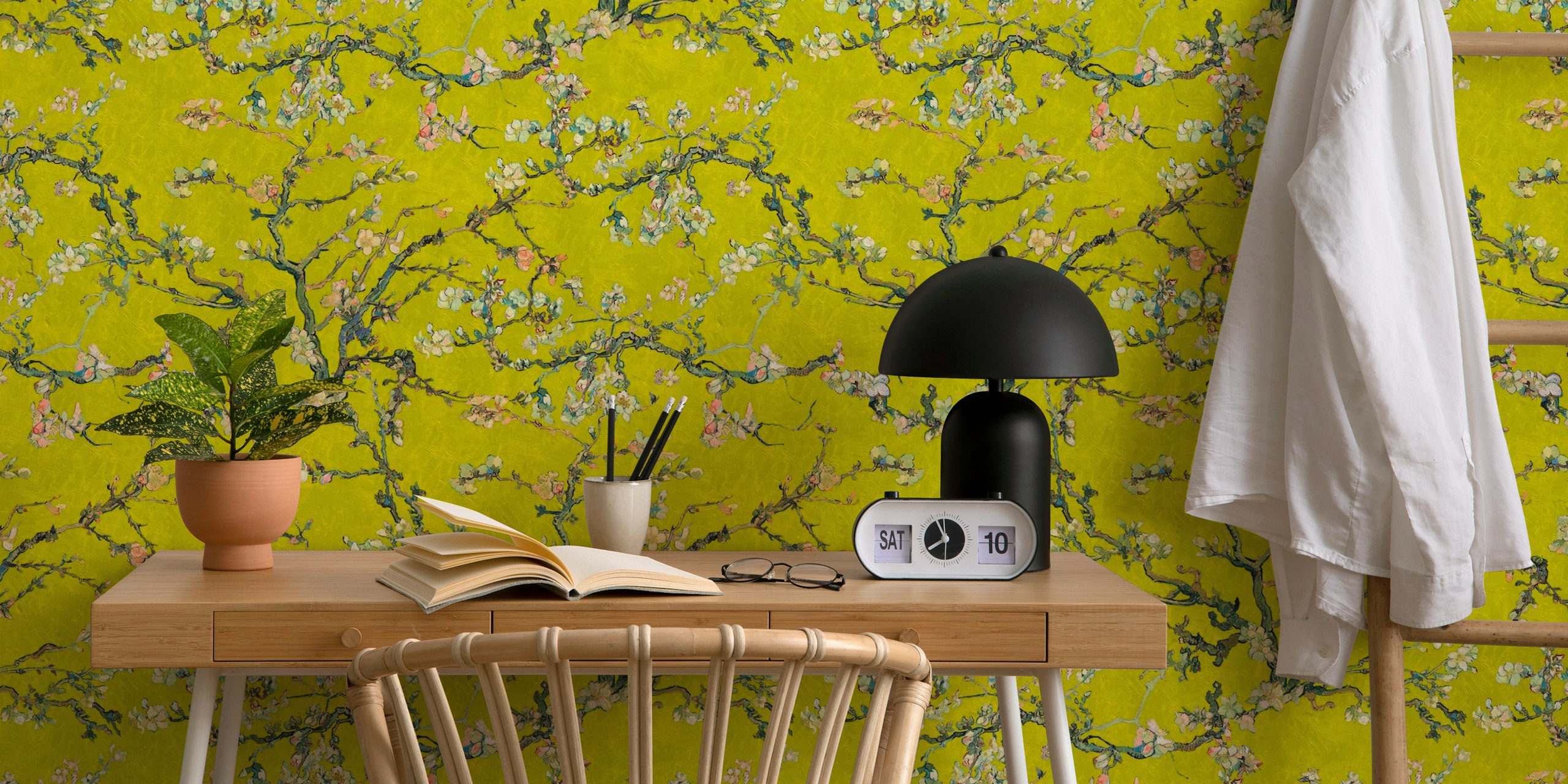 Vincent Van Gogh Almond Blossom tapetti huoneessa