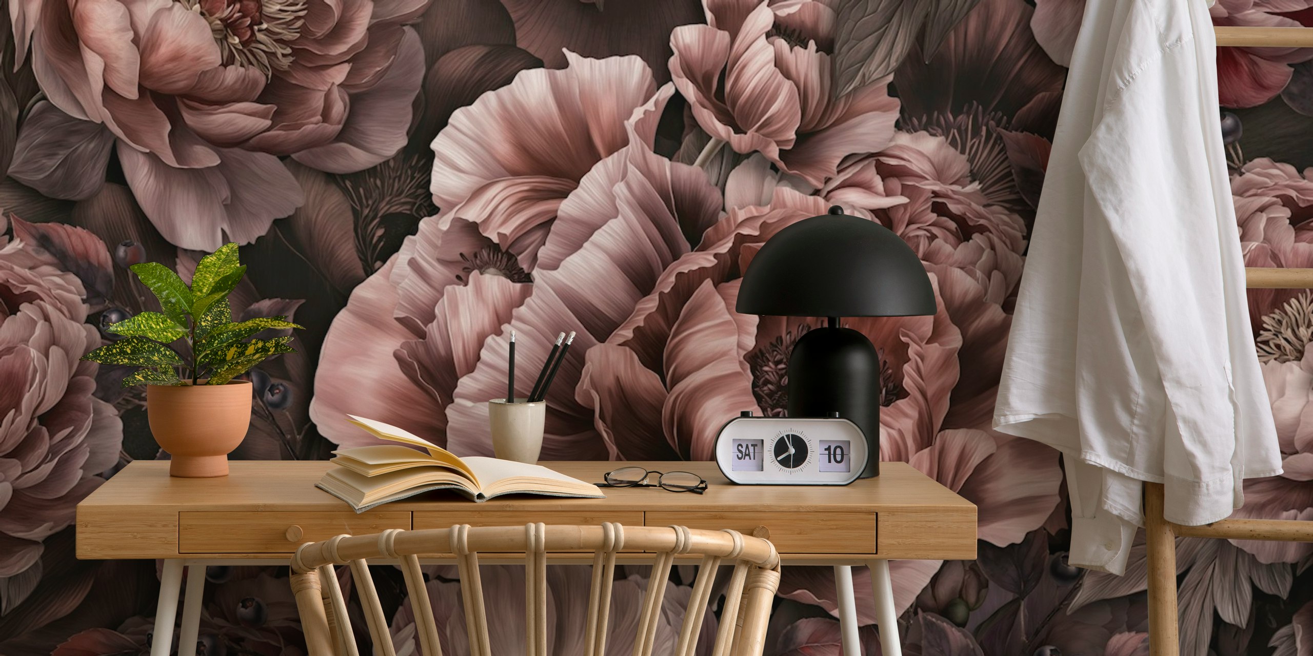 Lush Flower Reverie behangontwerp