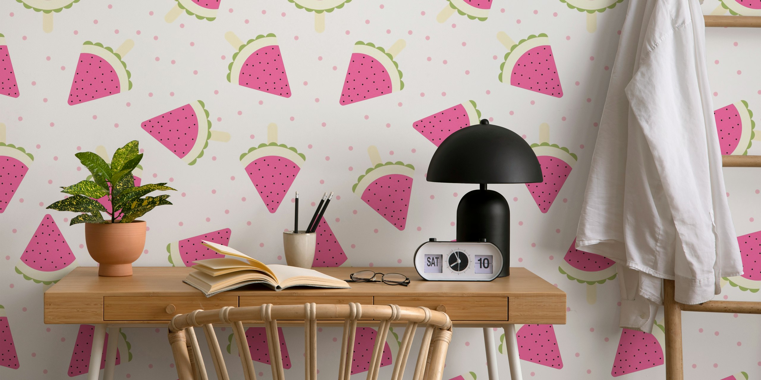 Watermelon popsicles tapetti huoneessa