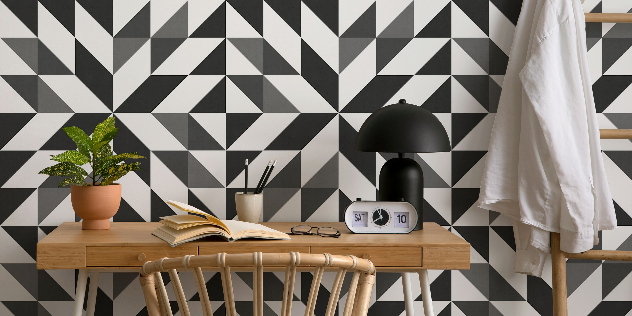 Abstraktni oblique geometry uzorak wallpaper