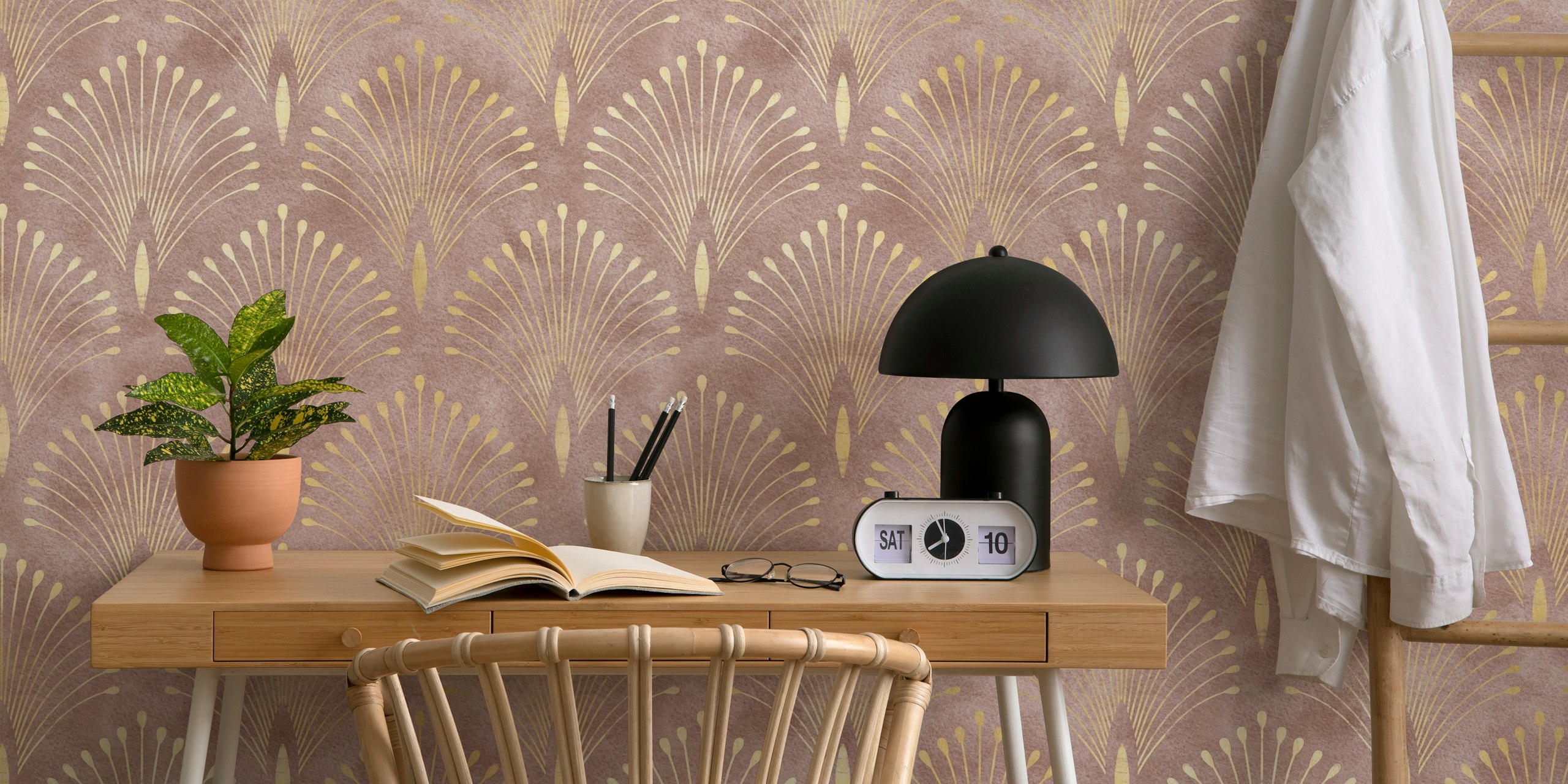 Golden Age Wallcoverings in a room