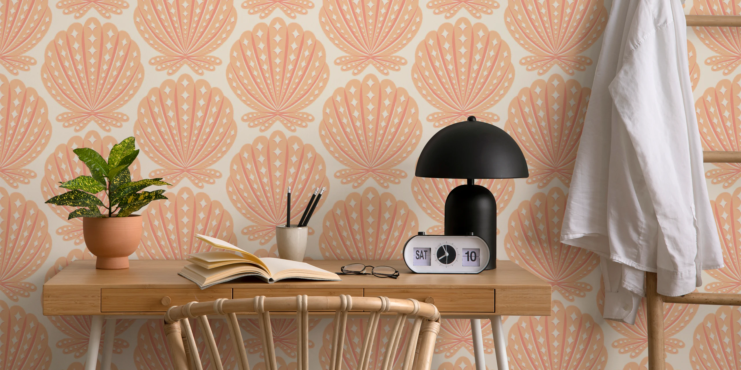 Scallop Shells Wallpaper - Happywall.com