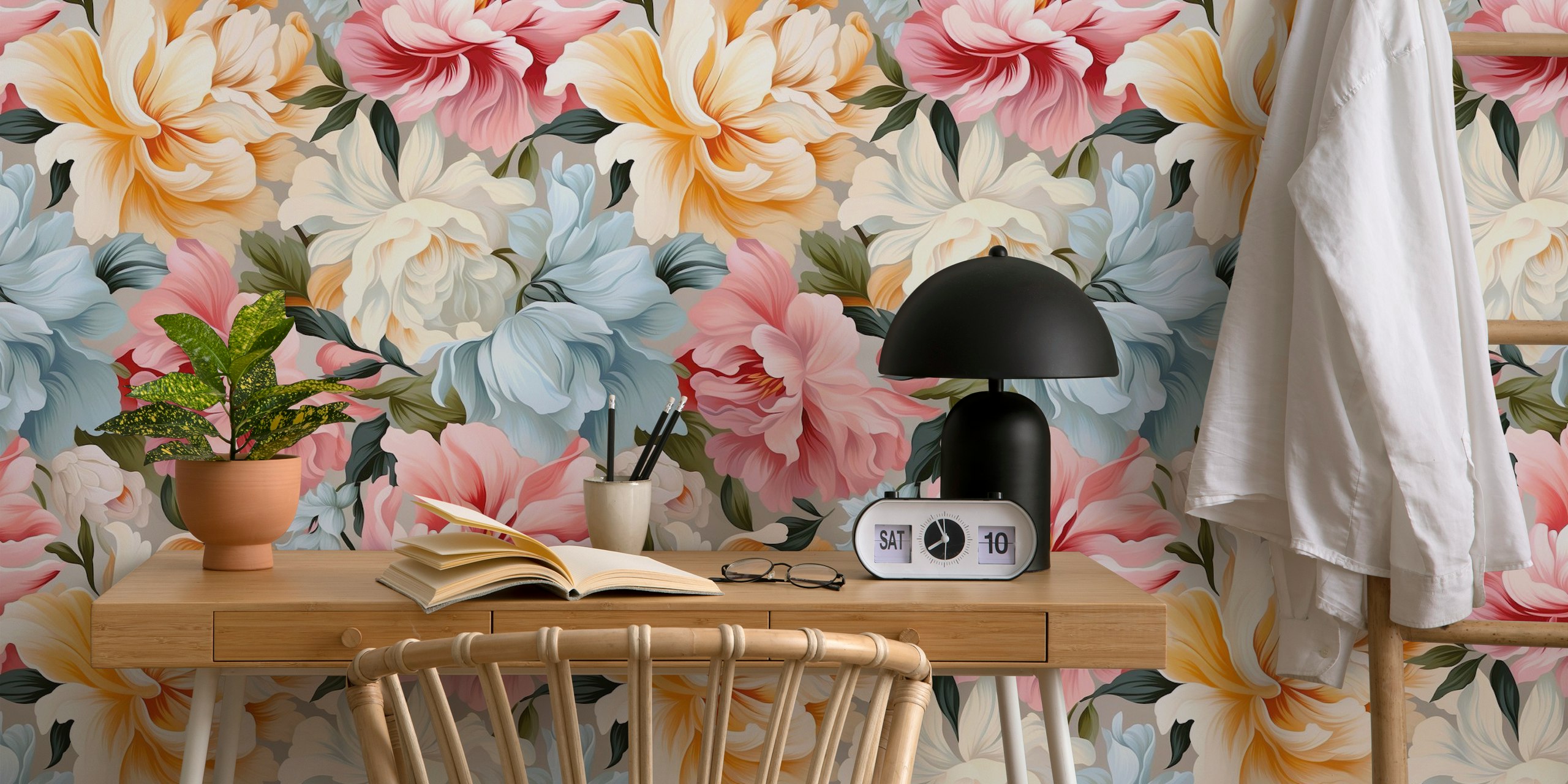 Design de papel de parede Blossom Bliss Peony