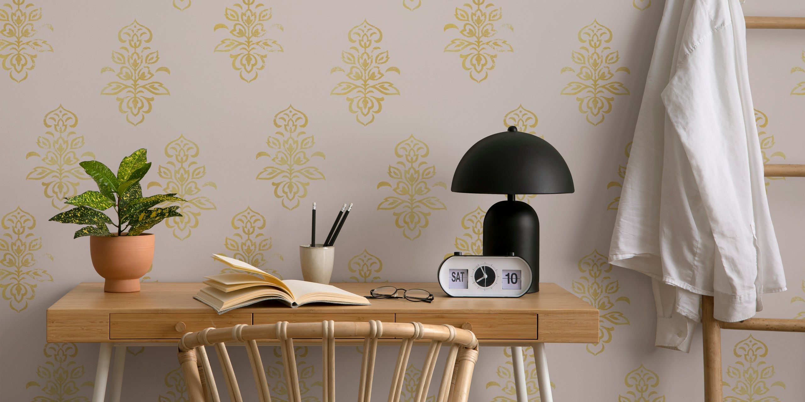 papier peint Vintage Boho Reverie dans une pièce