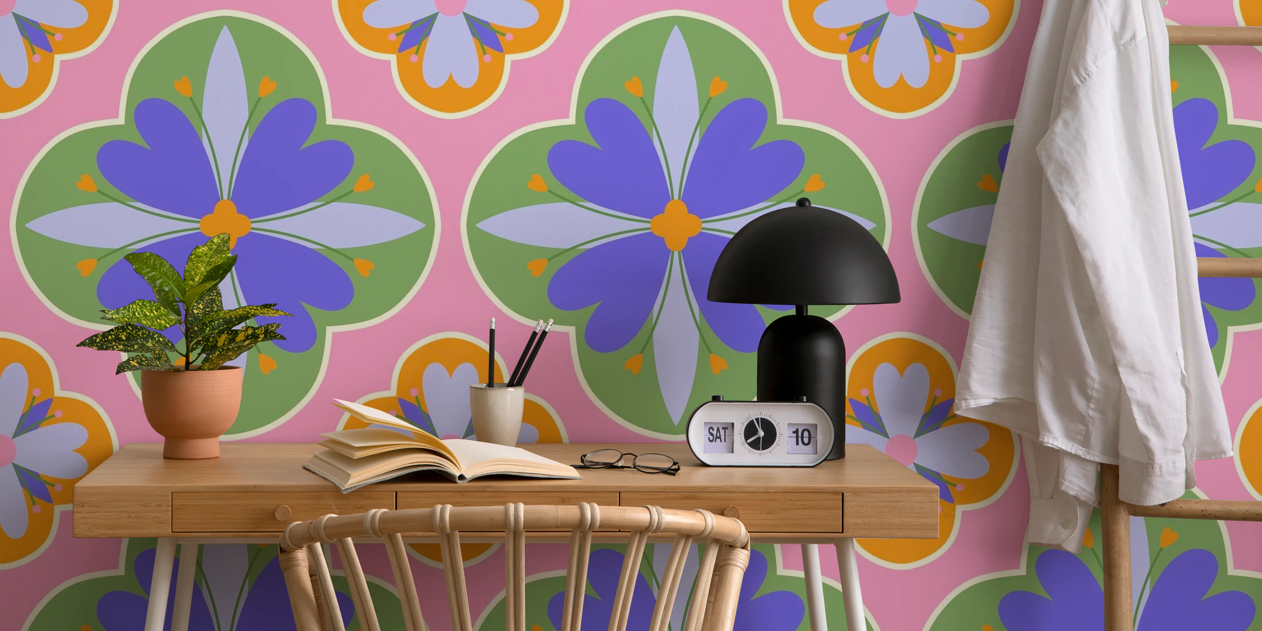 Spring Bloom Essence Wallpaper | happywall.com