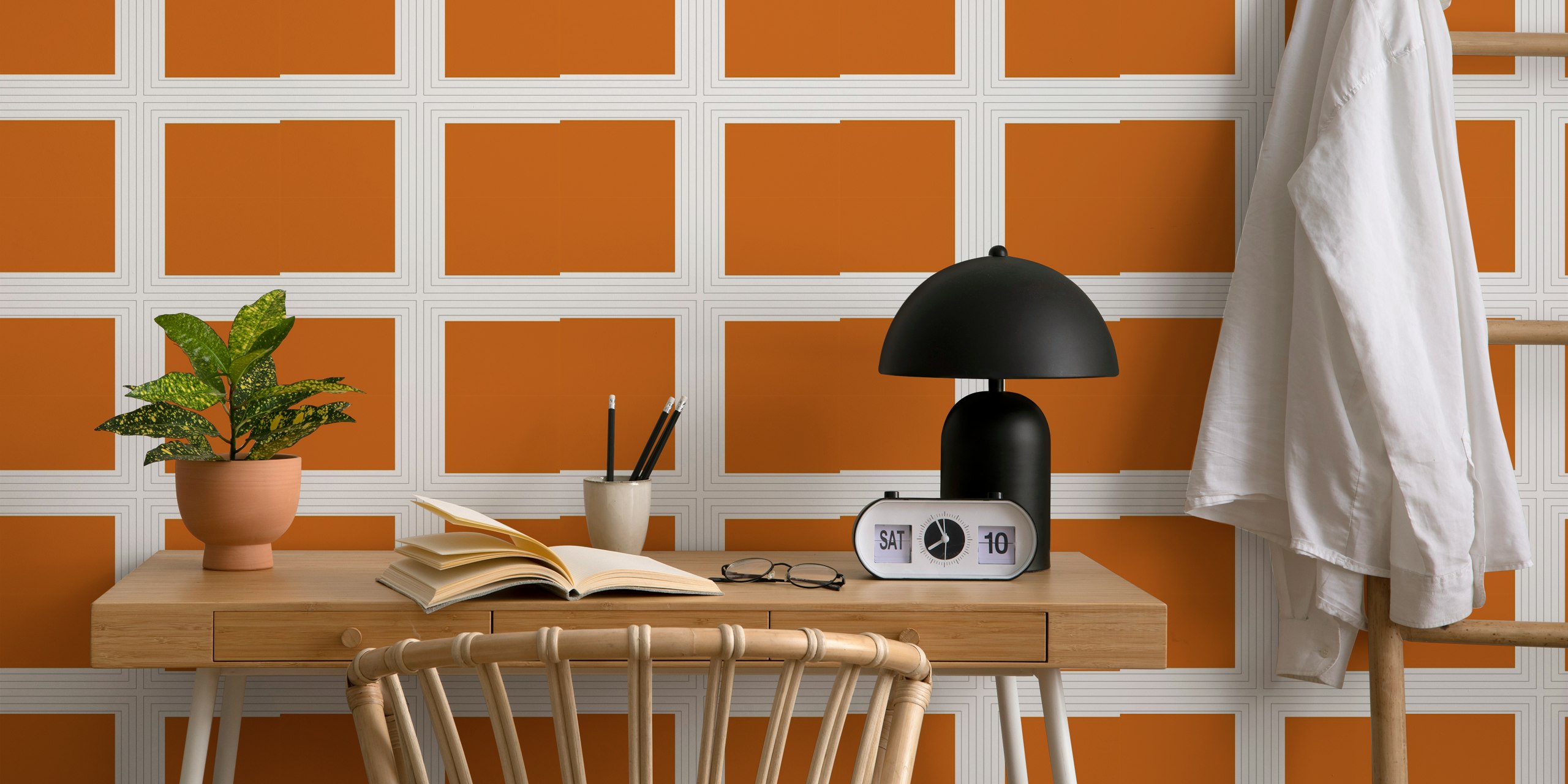 Maple Brown décoration d'automne dans une pièce