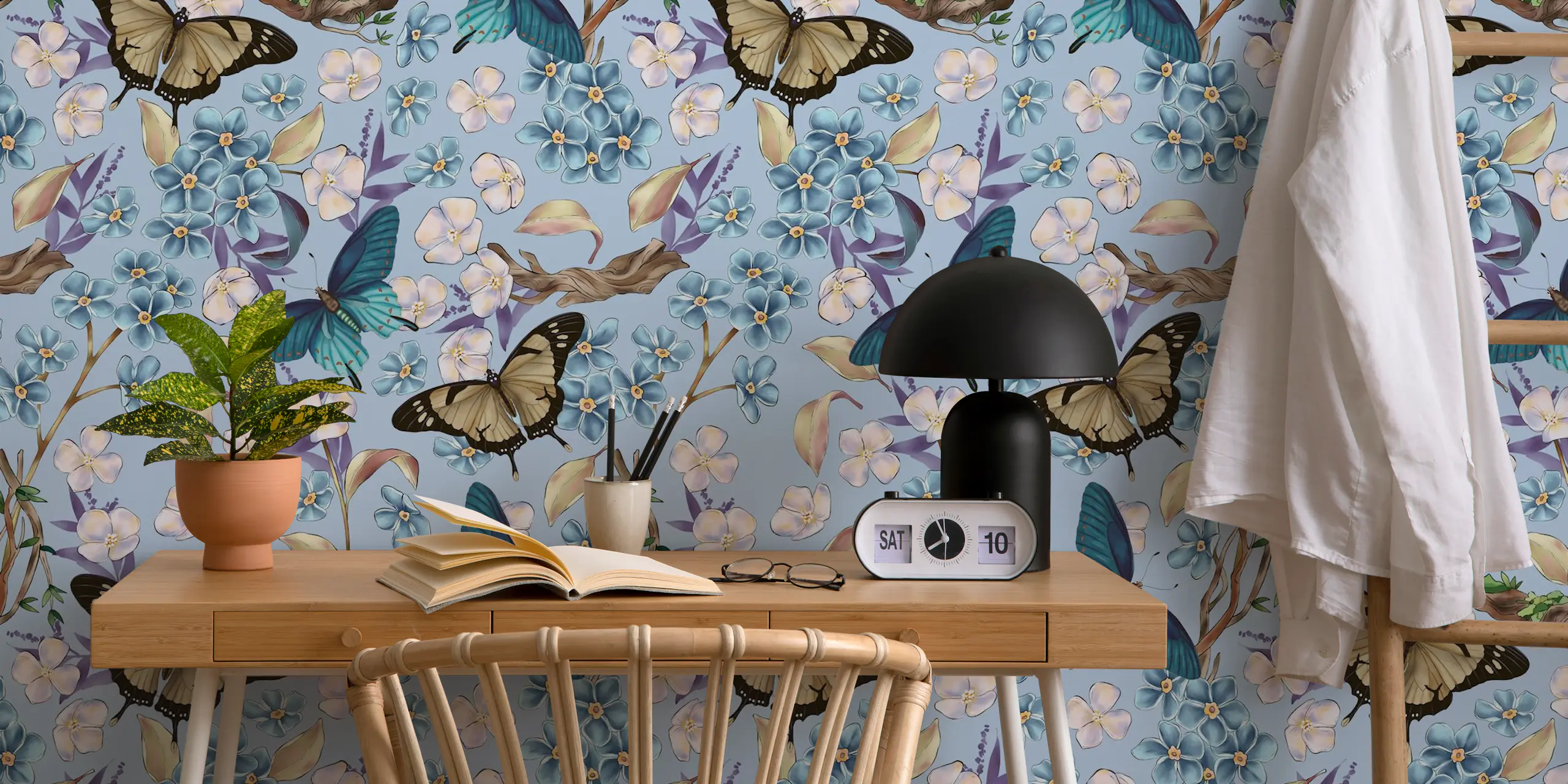 Spring Time Flutter Springtime Flutter Bliss Wallpaper - happywall.com