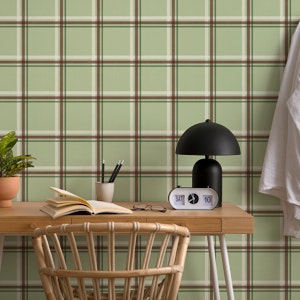 Winter Plaid Sage