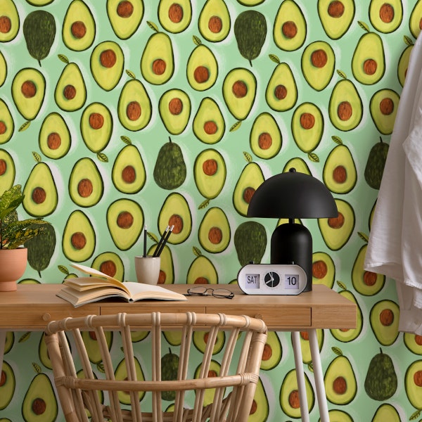 Bold Avocados - Blue