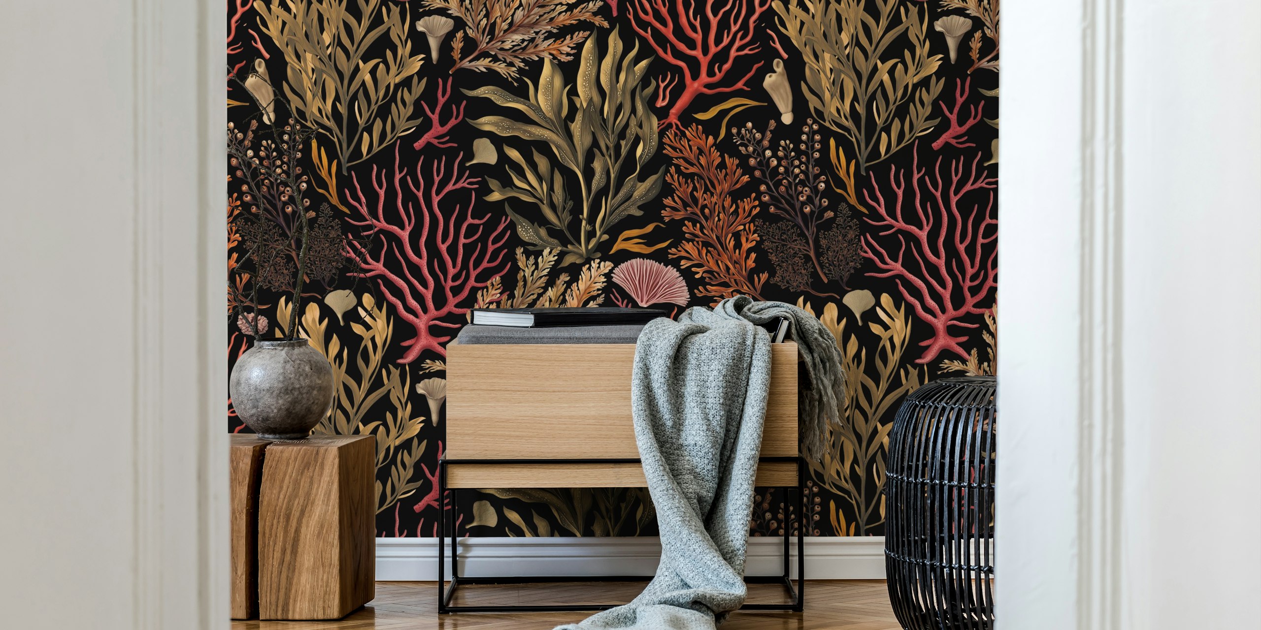 Mystical Ocean Underwater Seaweed Garden wallpaper