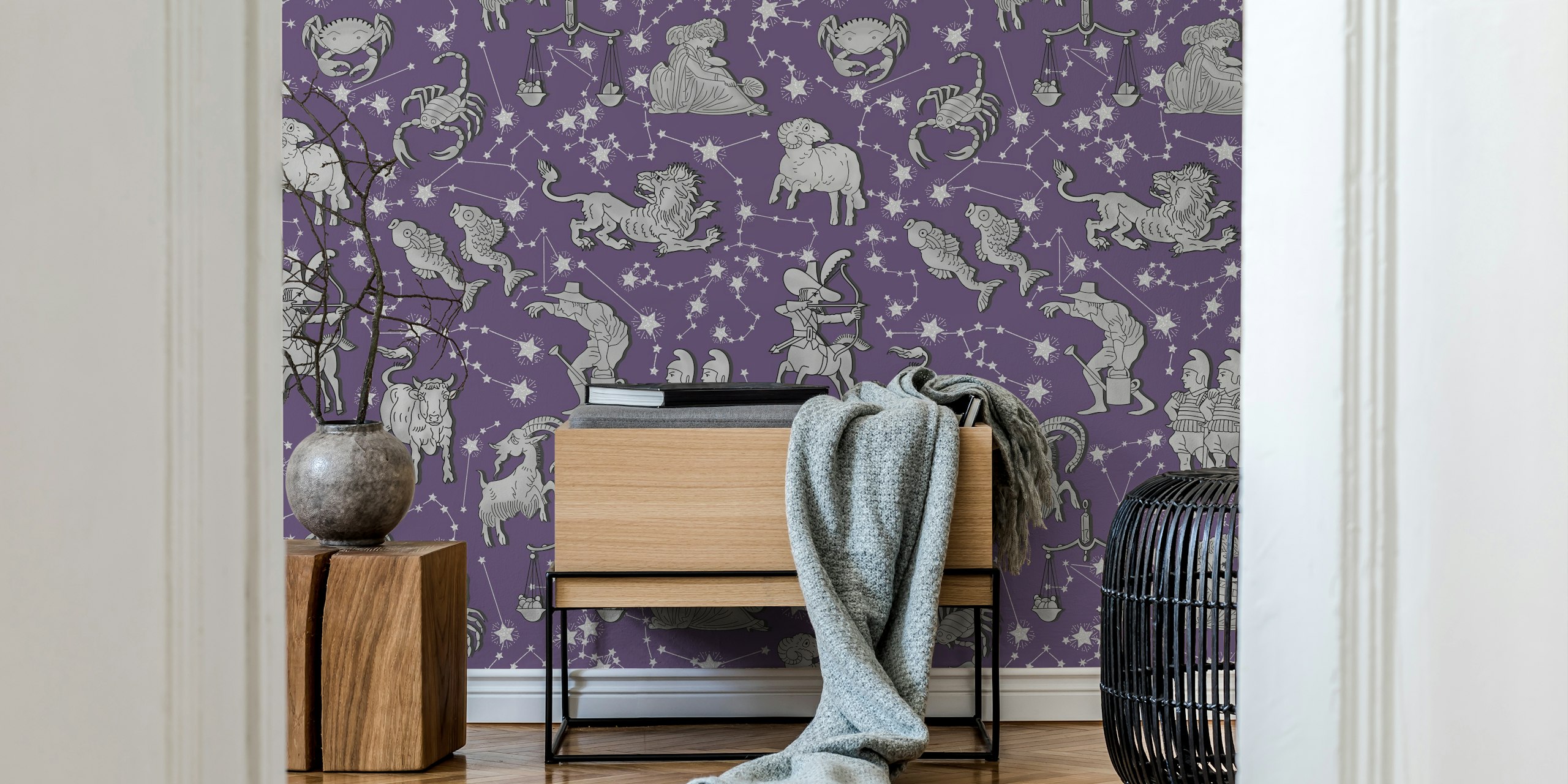 Zodiac Signs and Constellations 6 tapetti huoneessa