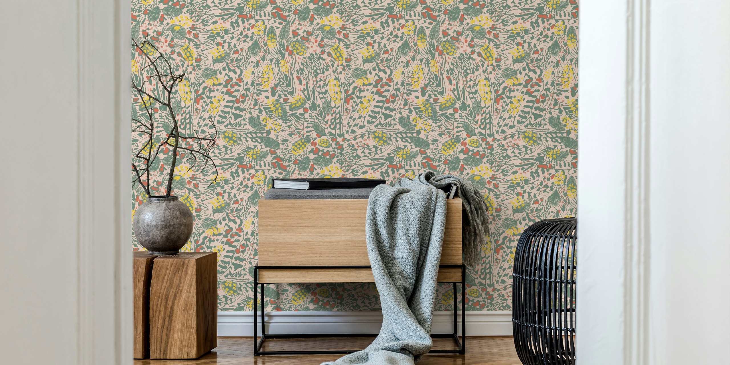 Tropical Safari Impressions wallpaper pattern