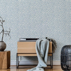 Abstract Dots Moody Blue