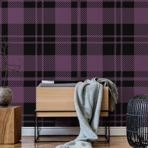Plum Eskine Tartan