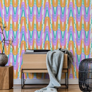 Vibrant Retro Waves