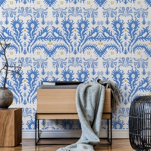 Ethnic Eastern European In Blue