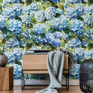 Blue Hydrangea pattern