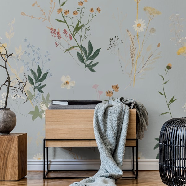 Watercolor Wildflower Pattern