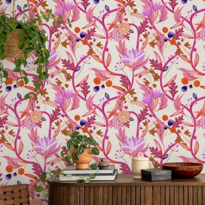 Eastern Delight - Pink and White
