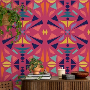 Vibrant Abstract Geometry