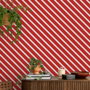 Candy Cane Stripes Wallpaper 1