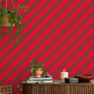 Candy Cane Stripes Wallpaper 4