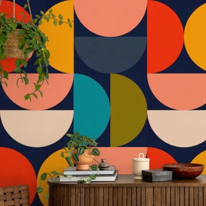 Bauhaus geometric mid century