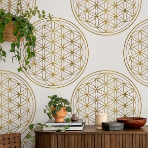 Sacred Geometry-Flower Of Life pattern 1