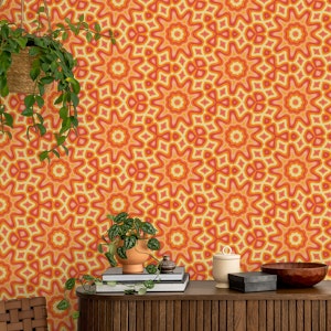 Groovy Flower Power Sixties Kaleidoscope