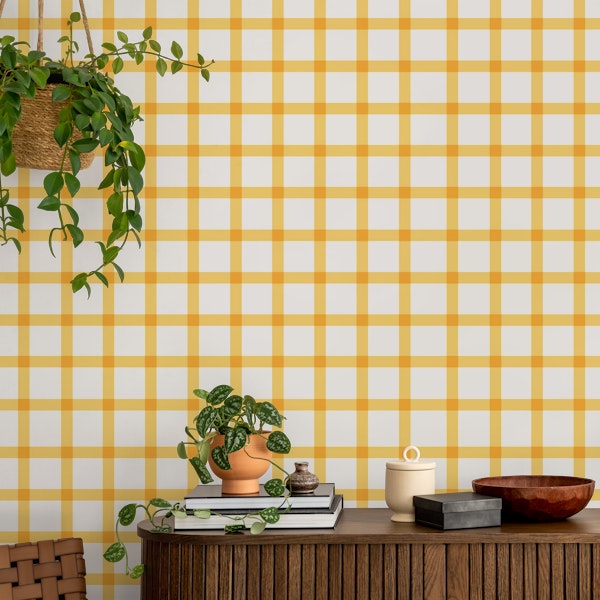 Picnic Yellow Pattern