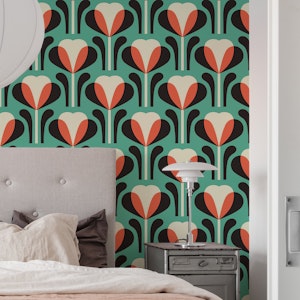 Modern Art Deco Blooms