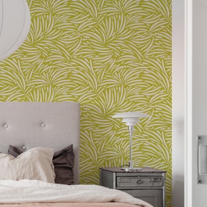 Boho Nature Tribal Decor on Chartreuse WP