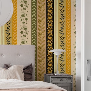 Earthy Floral Cascade