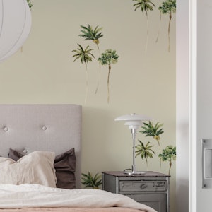 Minimal Palm Tree Pattern – Tropical Style