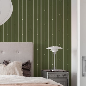 Refined Minimal Stripes Olive Drab