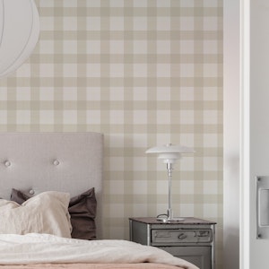 Mini Neutral Tones Tartan Design