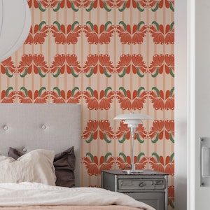 Modernist floral motifs