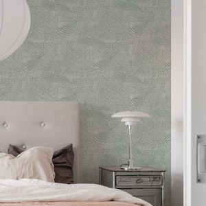 Curvy dots - warm grey - Large scale