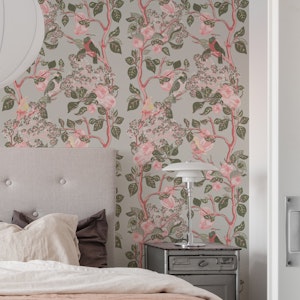 Woodpeckers in Grey and Pink