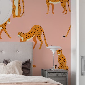 Cheetahs on Pink