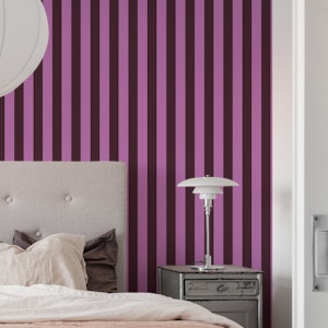 Vintage Purple Stripes