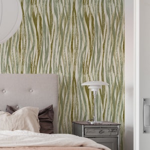 Wildlife Safari animal print green