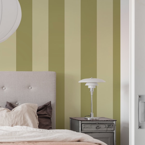 Modern Khaki Olive Stripes