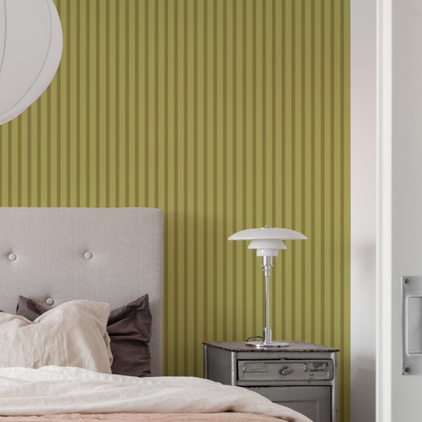 Japandi Natural Stripes - Olive - Simple