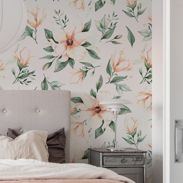 Watercolor Magnolia