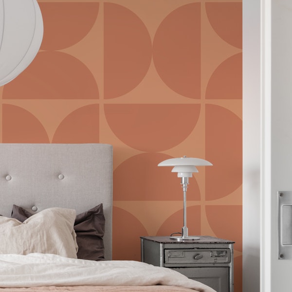 Semicircles - Dusty Terracotta - Big
