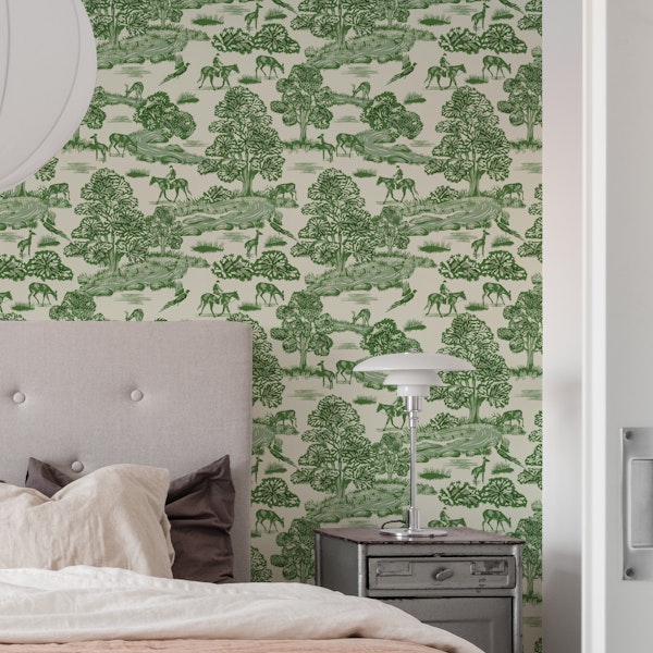 Country Brook- Green- Small