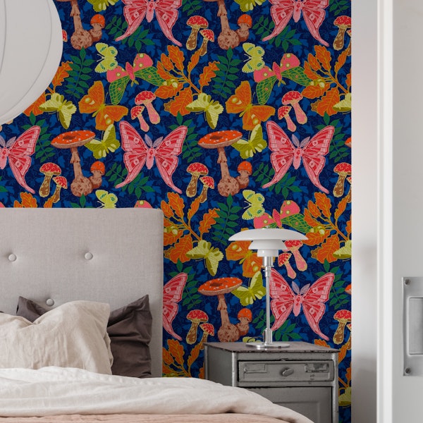 Whimsical Woodland Bright Midnight