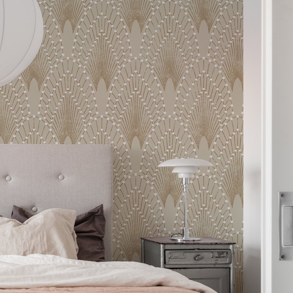 Art Deco Glam - beige